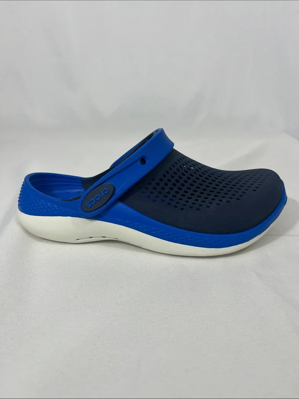 CROCS LiteRide 360 Clog Sandals Kids 4 Cobalt Blue Waterproof